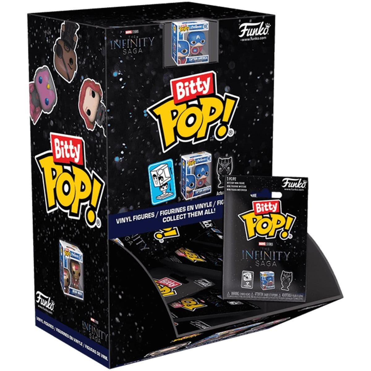 Funko Bitty POP!: Marvel - Marvel - Collectable Vinyl Figure - Gift Idea - Official Merchandise - Toys for Kids & Adults