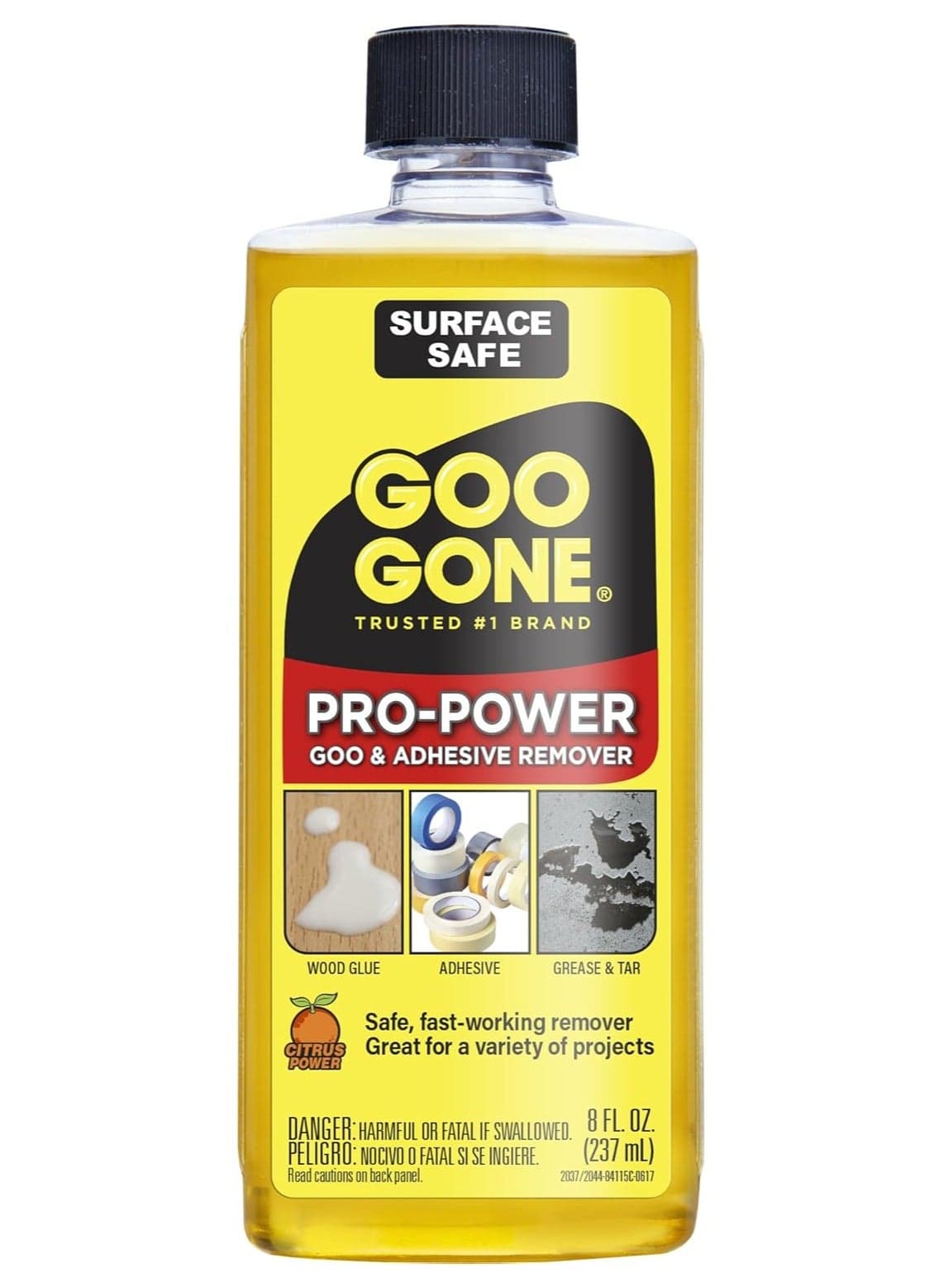 Goo Gone 2087 Remover Citrus, Yellow, 237 ml