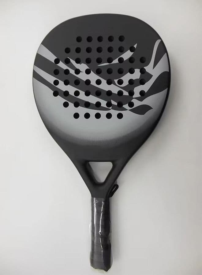 Diamond Shape Full Carbon Fiber Padel Tennis Racket with Bag Cover