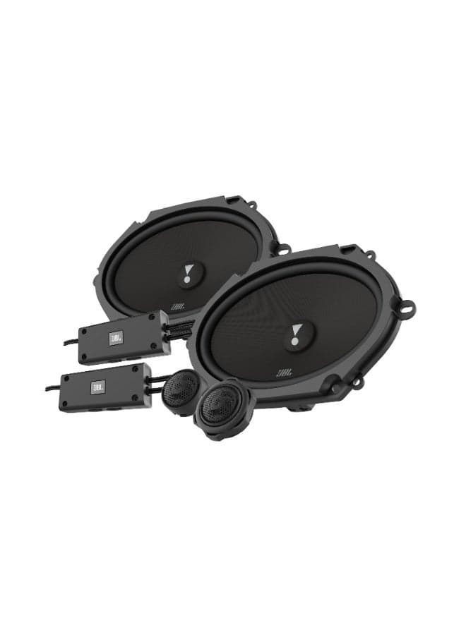 JBL Stadium 862CF – 6x8" 2-Way Component Car Audio Speaker System – 720W Peak / 240W RMS