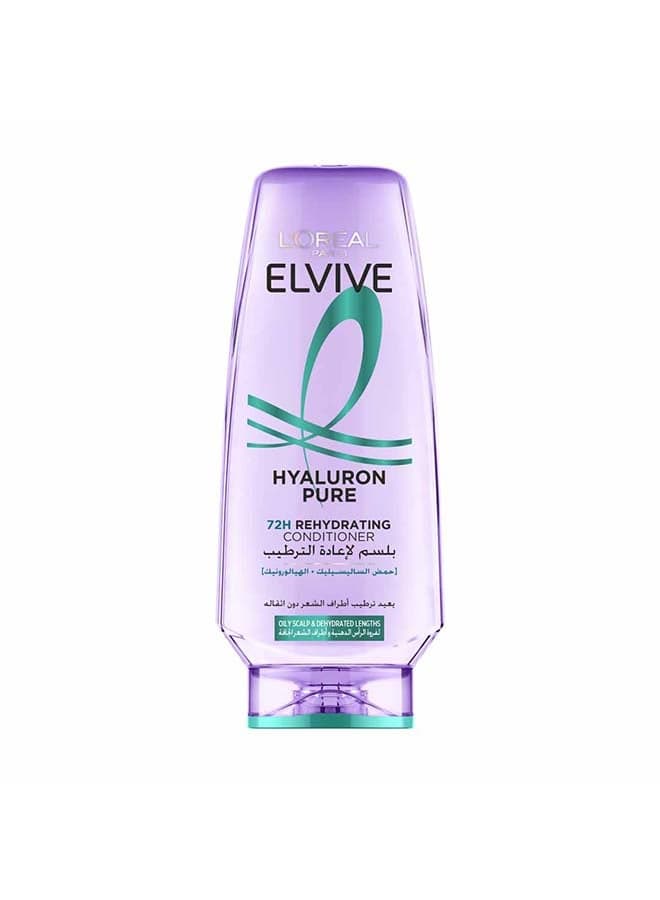 Elvive Hyaluron Pure Rehydrating Conditioner for Oily Hair 360ml
