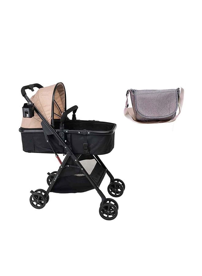 Uniqoo 5 Khaki - Portable Pram