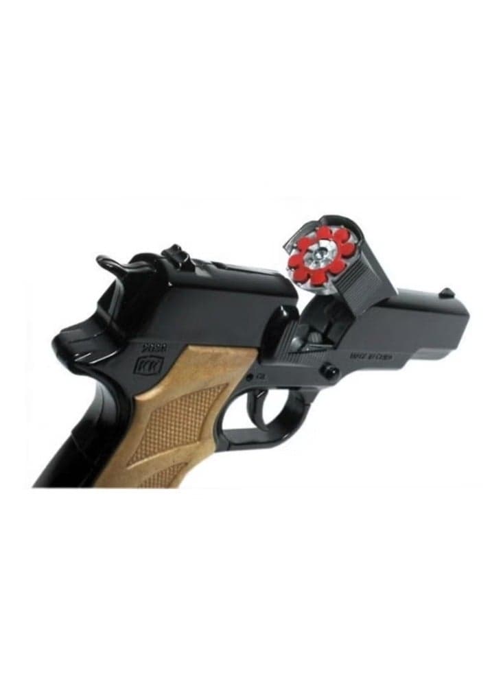 Ring cap pistol toy gun with 1 pack of ring shots