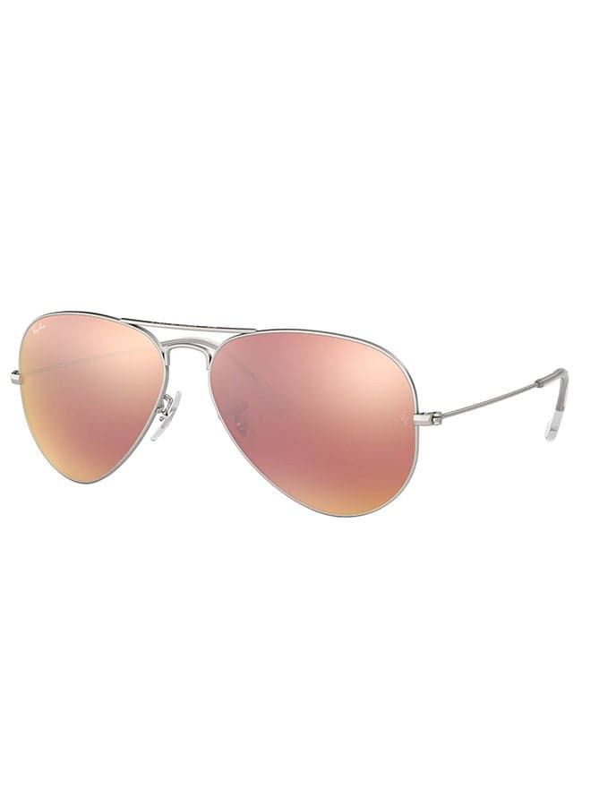 Unisex RB3025 019/Z2 Unisex's Full Rim Pilot Sunglasses - Lens Size: 55 mm
