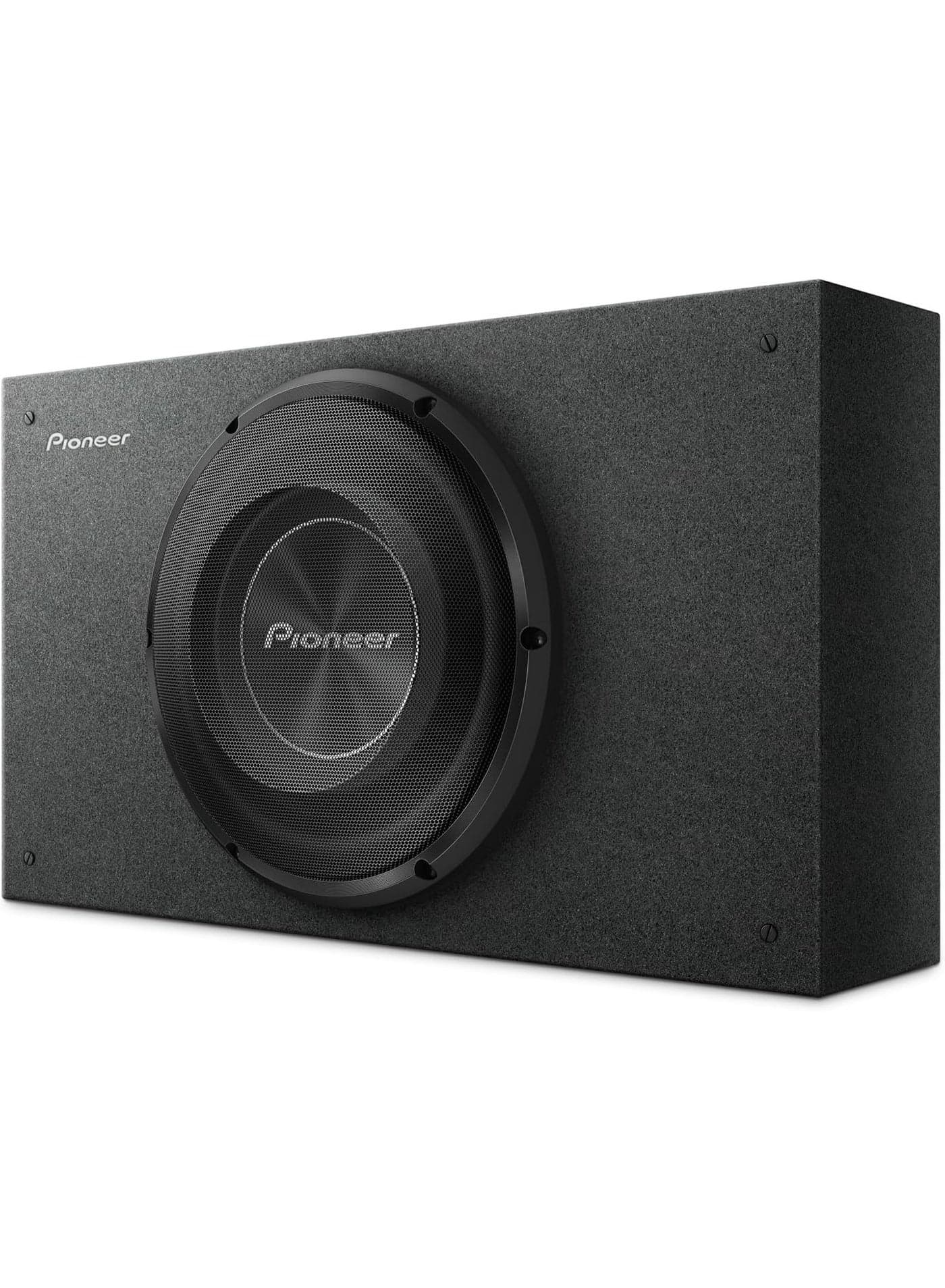 PIONEER 10" 1200W Shallow Box with WOOFER, Black