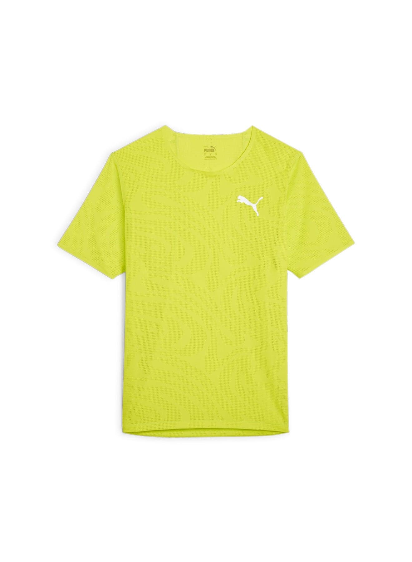 Run ULTRASPUN Mens Green Running T-shirt