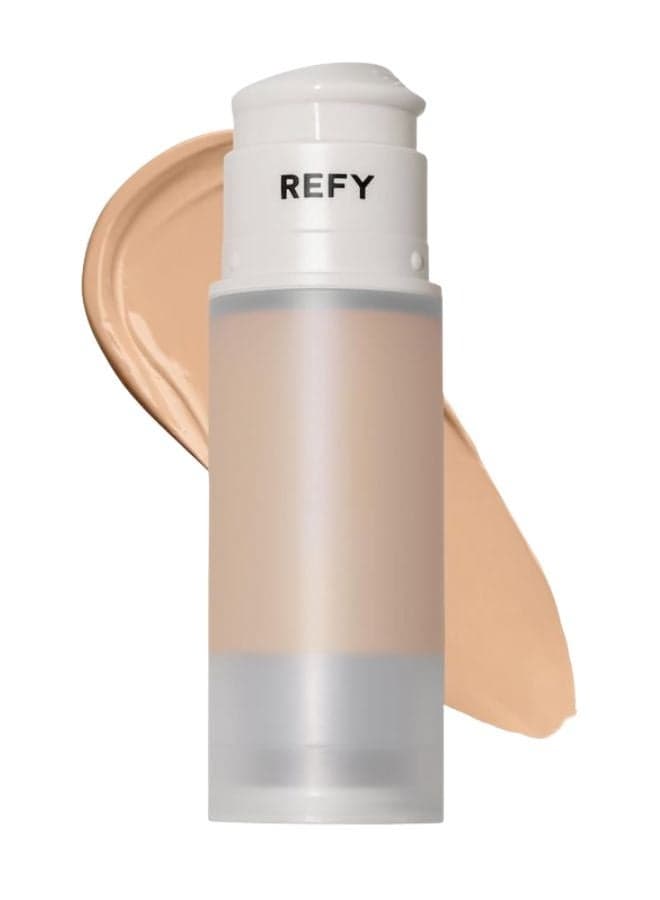 REFY Skin Base Hydrating Gel Skin Tint with Hyaluronic Acid 150N – Light with Neutral Olive Tones | Lightweight Hydrating Skin Tint 1 oz / 30 mL