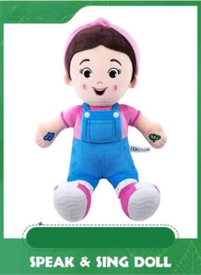 Speak Sing Doll, Interactive Toy , Plush Toy Soft Stuffed Plush Dolls for Kids, Learning Educational Toys for Toddler.