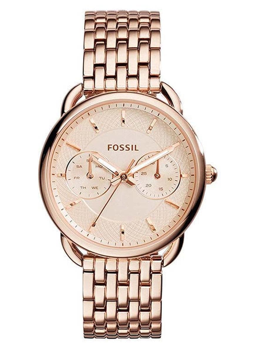 Women Water Resistant Analog Watch ES3713 - 35 mm - Rose Gold