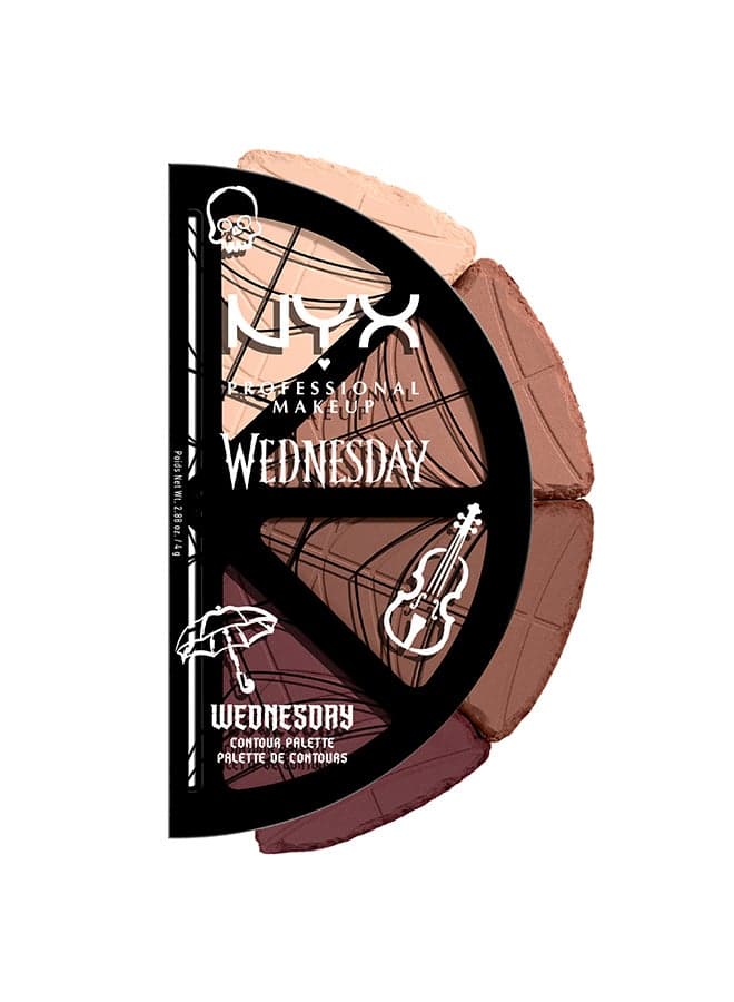 Wednesday Stained Glass Palette, Contour
