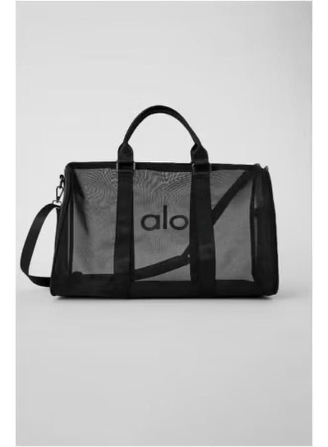 Alo Yoga transparent net bag luggage bag yoga gym bag sports women's bag outdoor gym bag travel crossbody bag