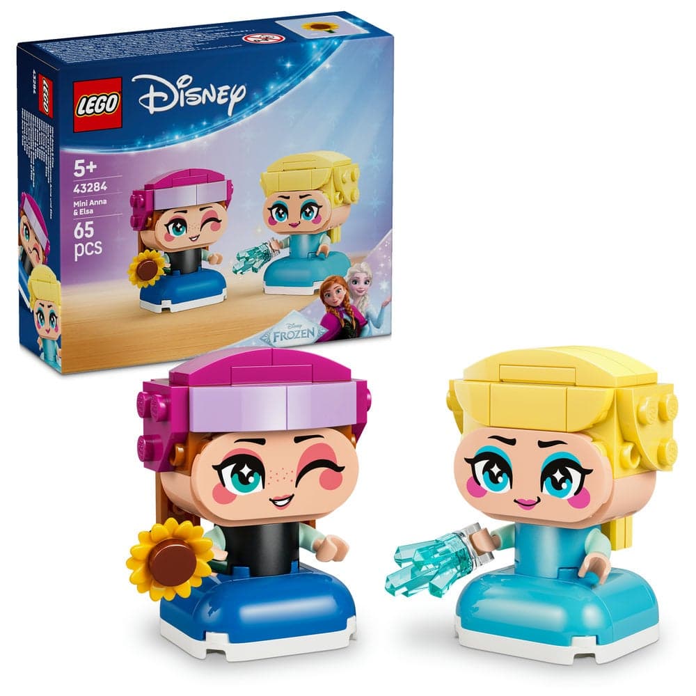 Disney Frozen Mini Anna & Elsa Building Toys 43284 (Age 5+, 65 Pieces)