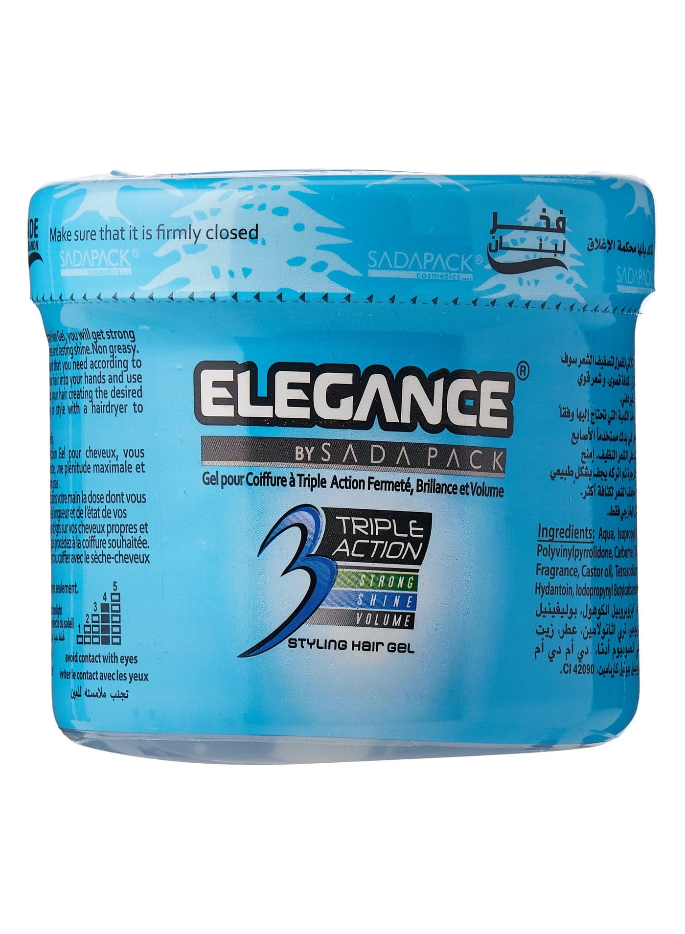 Triple Action Styling Hair Gel Blue 500ml
