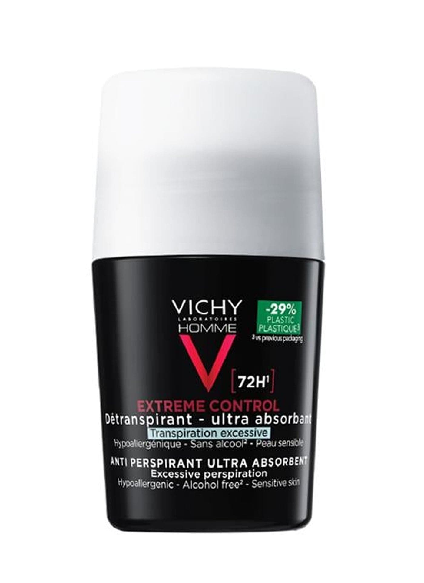 Homme 72H Anti Transpirant Controle Extreme Black 50ml