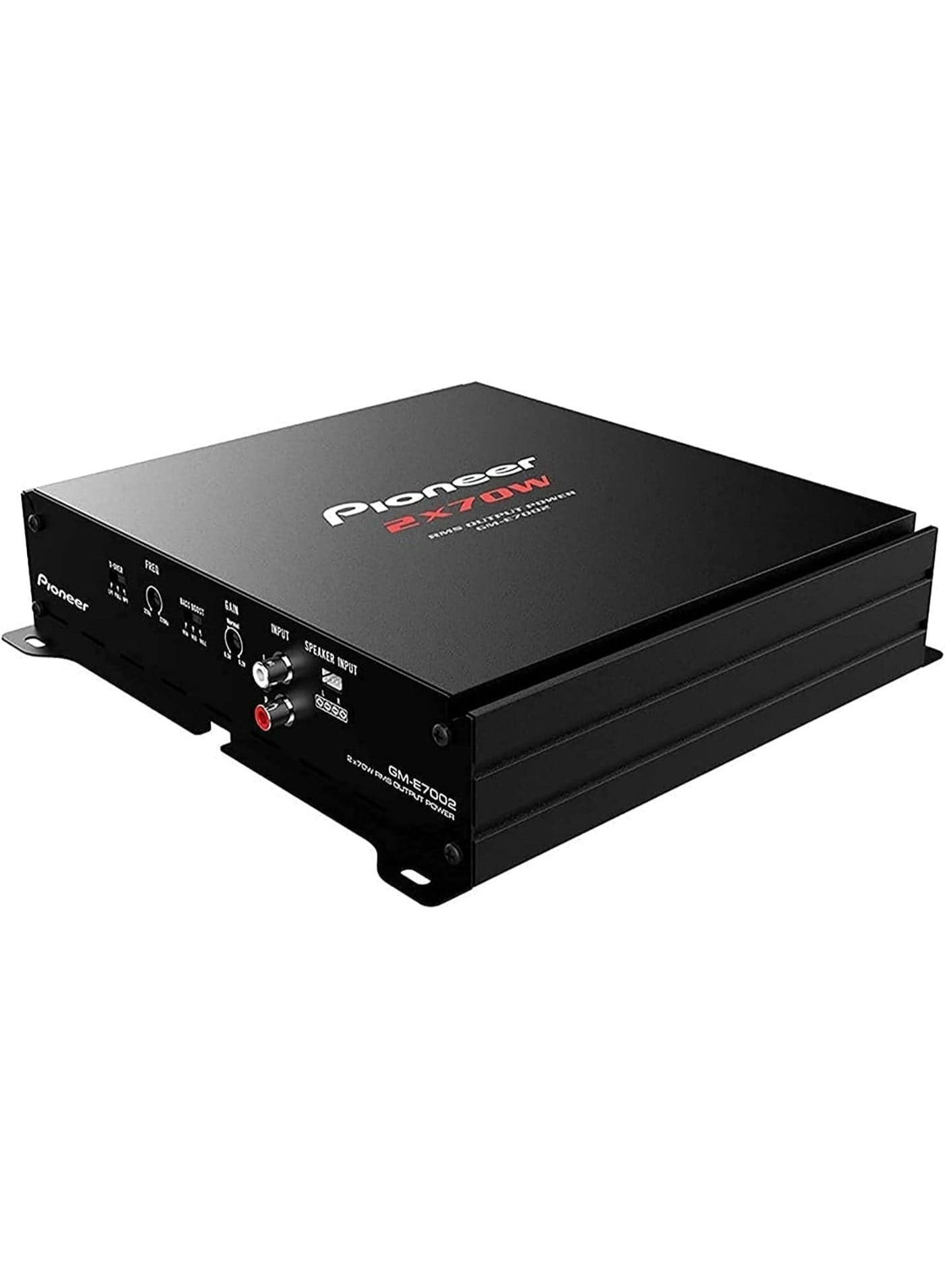 Pioneer 2 Channel Bridgeable Amplifier with Bass Boost