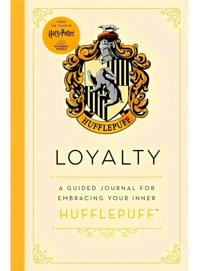 Harry Potter Hufflepuff Guided Journal: Loyalty