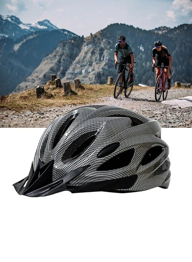 Cycling helmet, portable multifunctional helmet, suitable for adult men and women's mountain bikes, skateboards, roller motorcycles, commuting
