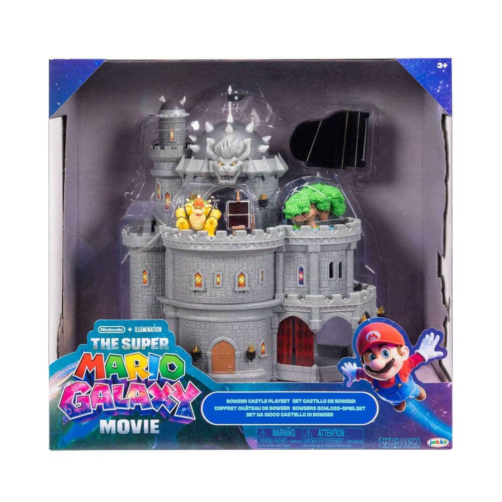 Nintendo The Super Mario Galaxy Movie Bowser Castle Playset