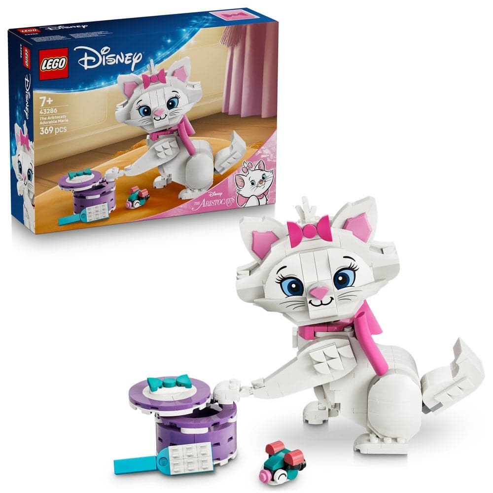 Disney The Aristocats Adorable Marie Cat Figure 43286 (Age 7+, 369 Pieces)