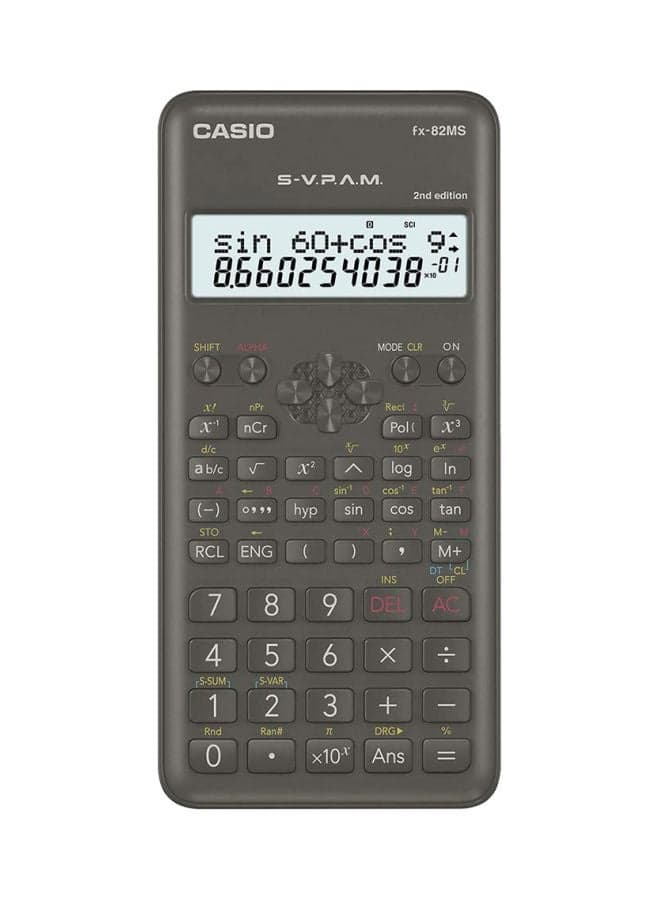 FX-82MS Scientific Calculator Black