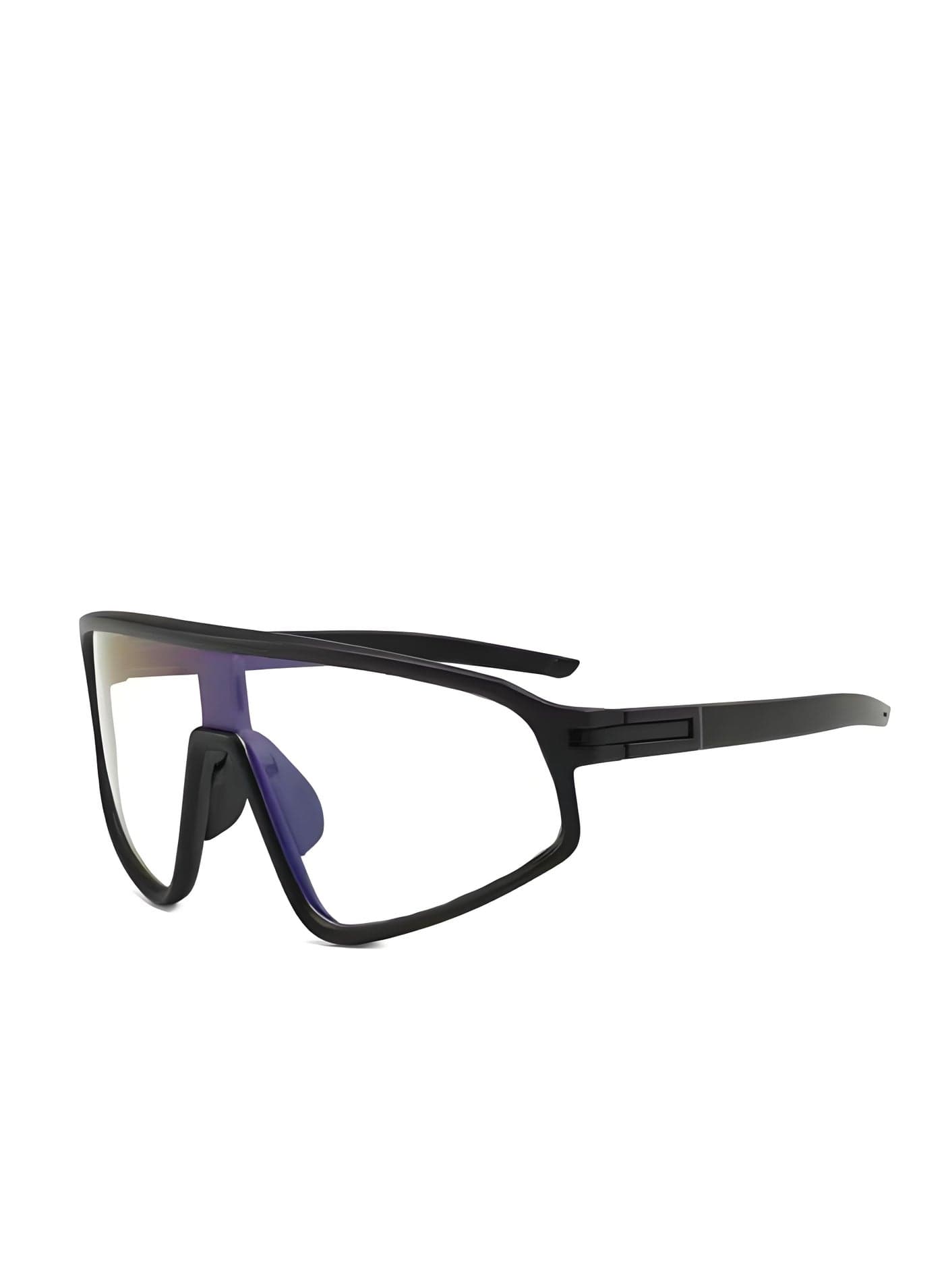 Cycling Glasses Photochromic Sunglasses Bike Sunglasses Clear Bicycle Glasses Riding Glasses for Men Cycling Sunglasses Sports Bike Glasses, Black