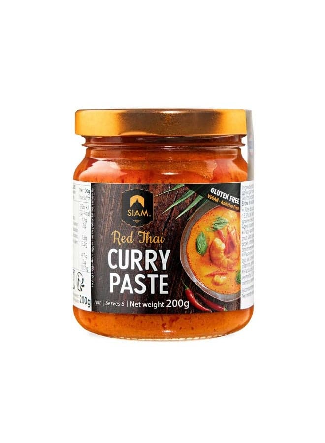 Siam Red Curry Paste 200gm