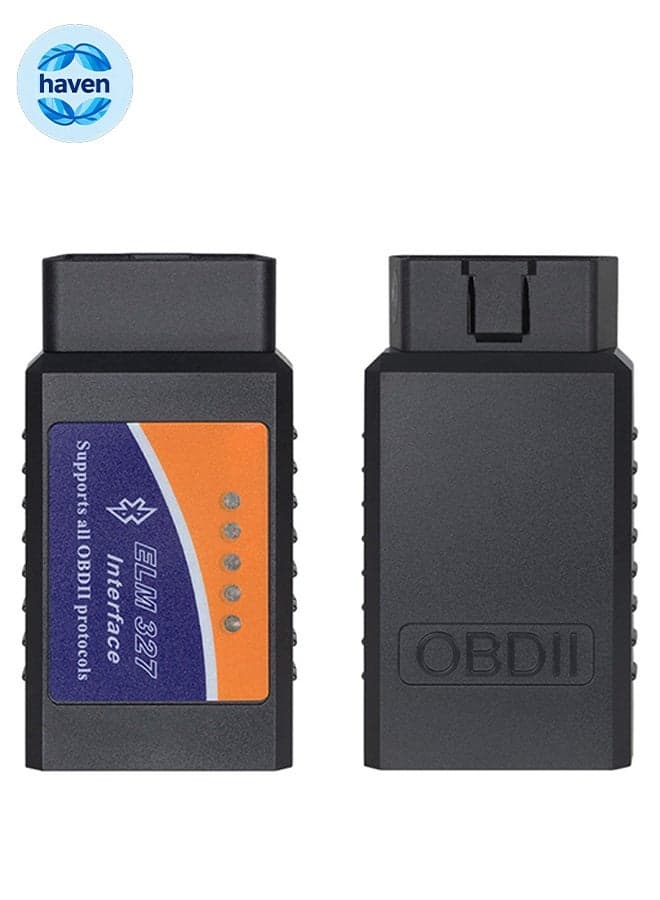 ELM327 OBD2 Auto Car Scanner Adapter Bluetooth, Auto Car Diagnostic Code Reader&Scan Tool, Check Engine Light Auto Scan Tool