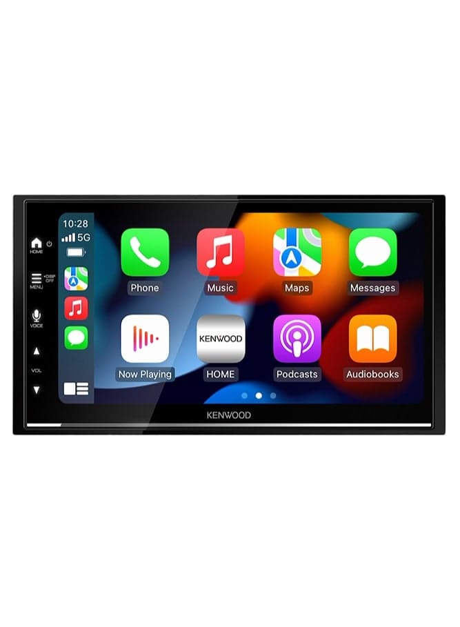 Kenwood DMX7522S 6.8” WVGA Digital Media Receiver with Wireless Apple CarPlay & Android Auto, Bluetooth, HDMI Input, 3 Preouts, Dual Camera Input