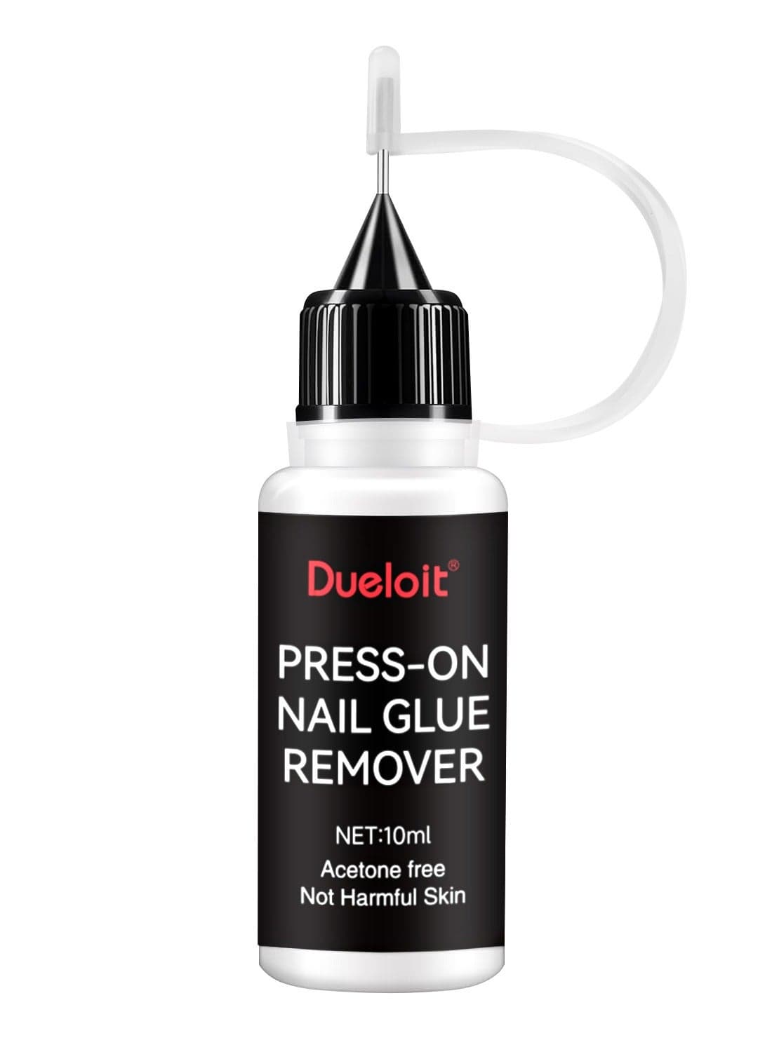 10ml Pinpoint Nail Polish Remover For Press On, Multi-Functional Remover For Nails Tips, Gentle Glue Remover For Gel x Nails, Non-Acetone Nail Polish Remover.