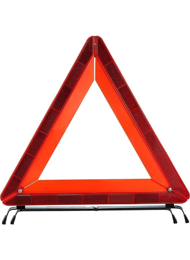 Emergency Warning Triangle, Reflective Warning Road Car Safety Triangle Kit, Foldable Car Roadside Emergency Kit