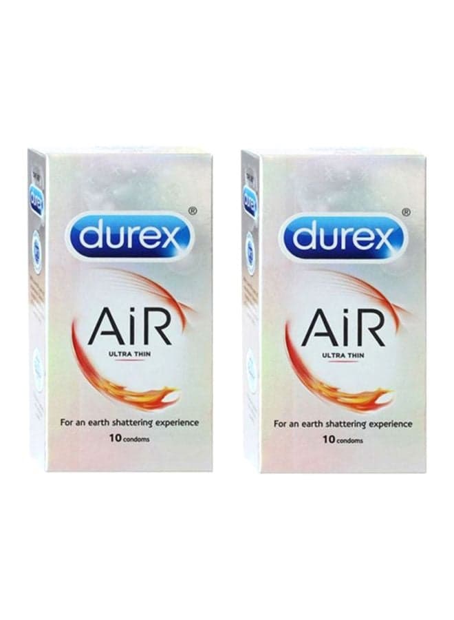 Pack Of 2 Air Ultra Thin Condoms