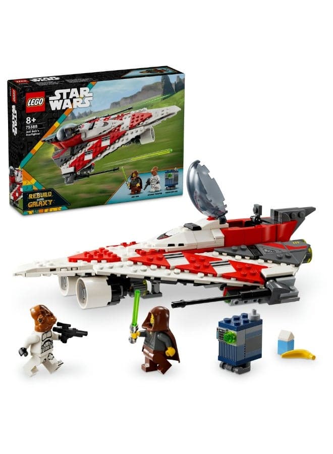Star Wars Jedi Bob’s Starfighter Building Toy Set 75388 (Age 8+, 305 Pieces)