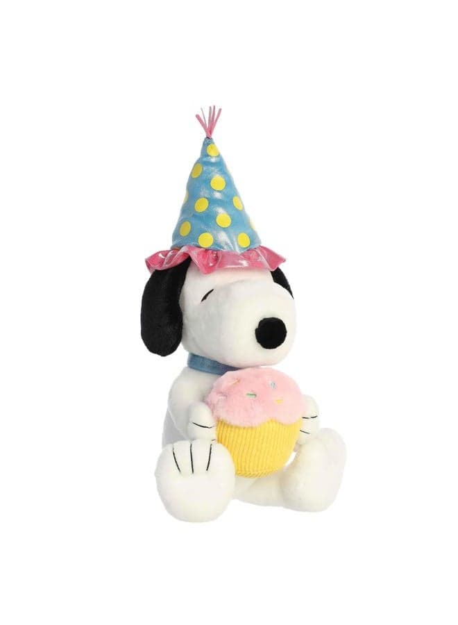 ® Adorable Peanuts® Birthday Snoopy™ Stuffed Animal - Officially Licensed Toys for All Snoopy Fans - Nostalgic Gift for Adults and Birthday Celebrations - 12 Inches
