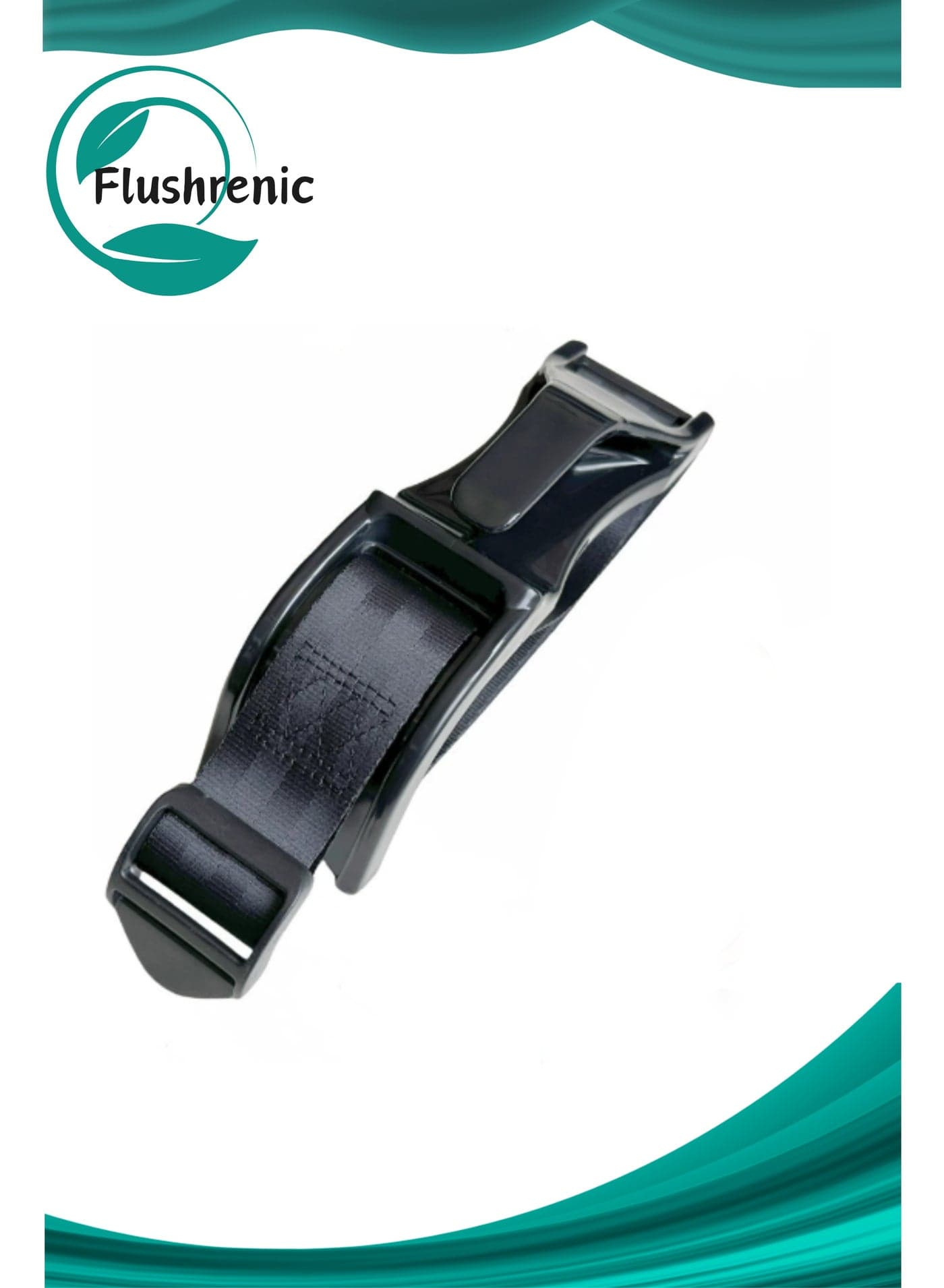 Comfort Cushion Strap Adjuster for Mom - Reduces Belly Pressure-Black