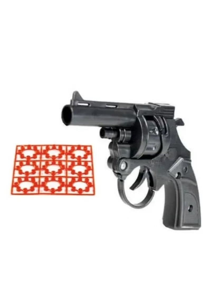Ring cap pistol toy gun with 1 pack of ring shots
