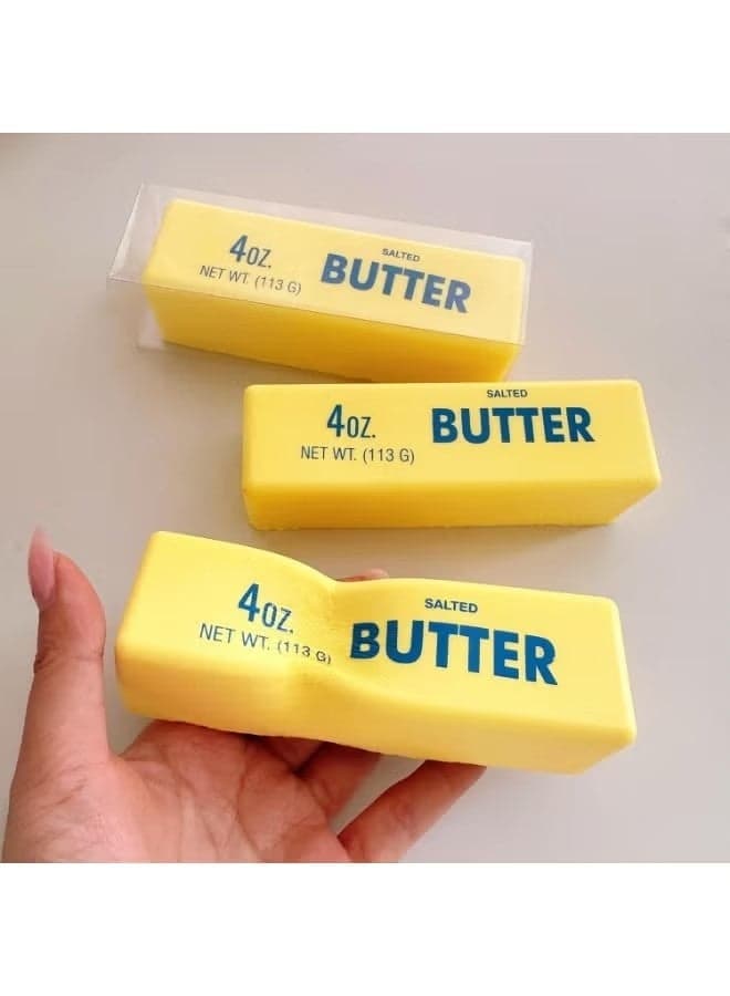 Slow Rising Dumpling Squishy Butter Squeeze Toys Pack Sensory Stress Relief Squishies Soft & Stretchy Fidget Toys for Anxiety Relief Party Favors (Dumpling Squishy Butter)