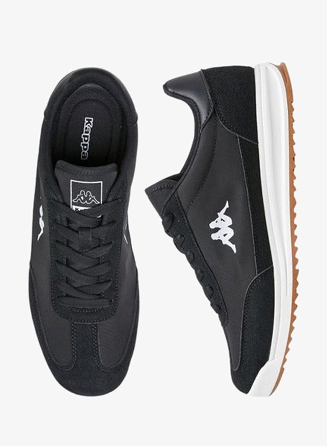 Men's Logo Print Lace-Up Sneakers