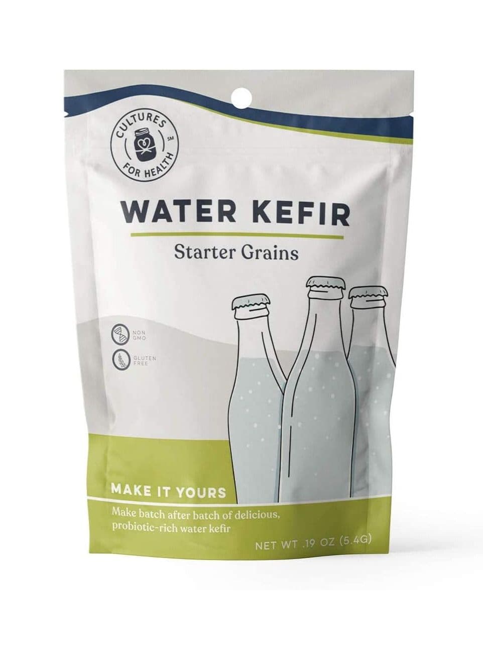 gluten free water kefir is grain like