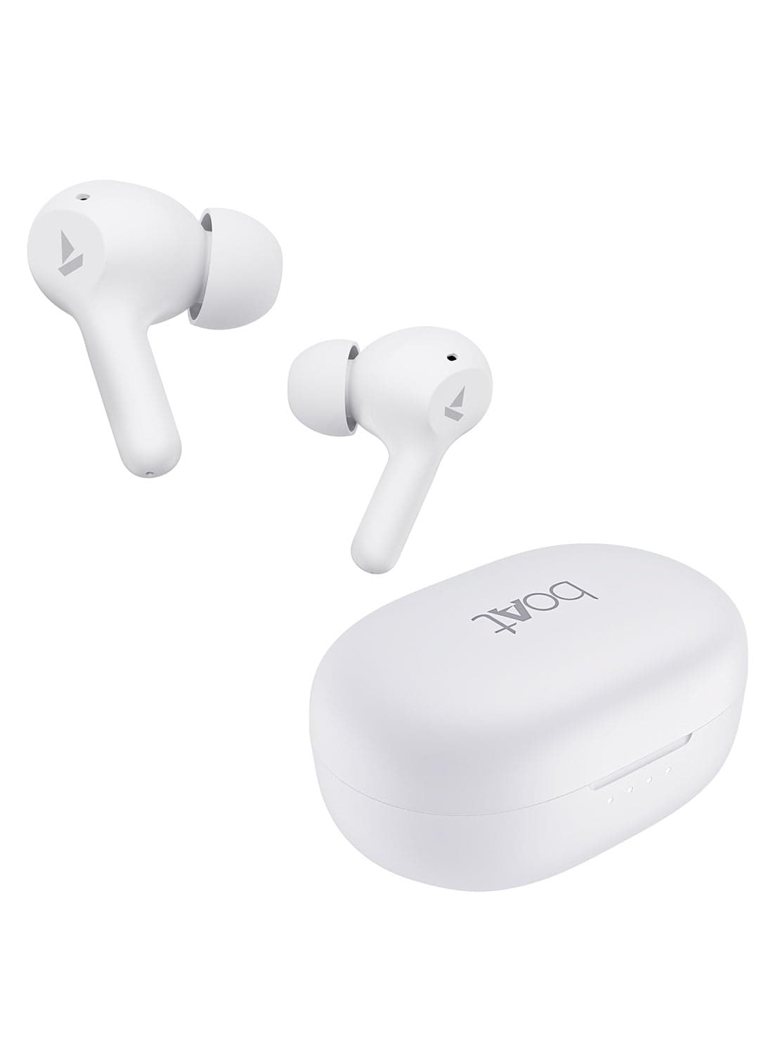 Airdopes 71 Tws Earbuds With 40 Hours Playtime, Dual Mics With Enx, Asap Charge, Iwp, Beast Mode With 50 Ms Low Latency, Ipx4 & Pocketable Id Frost White