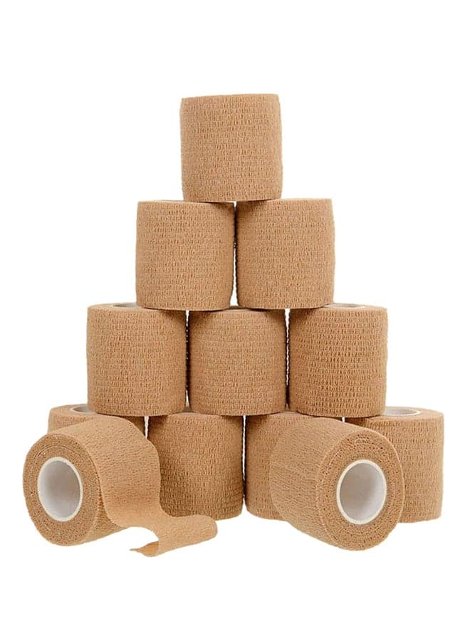 Pack Of 12 Self Adhesive Bandage Wraps