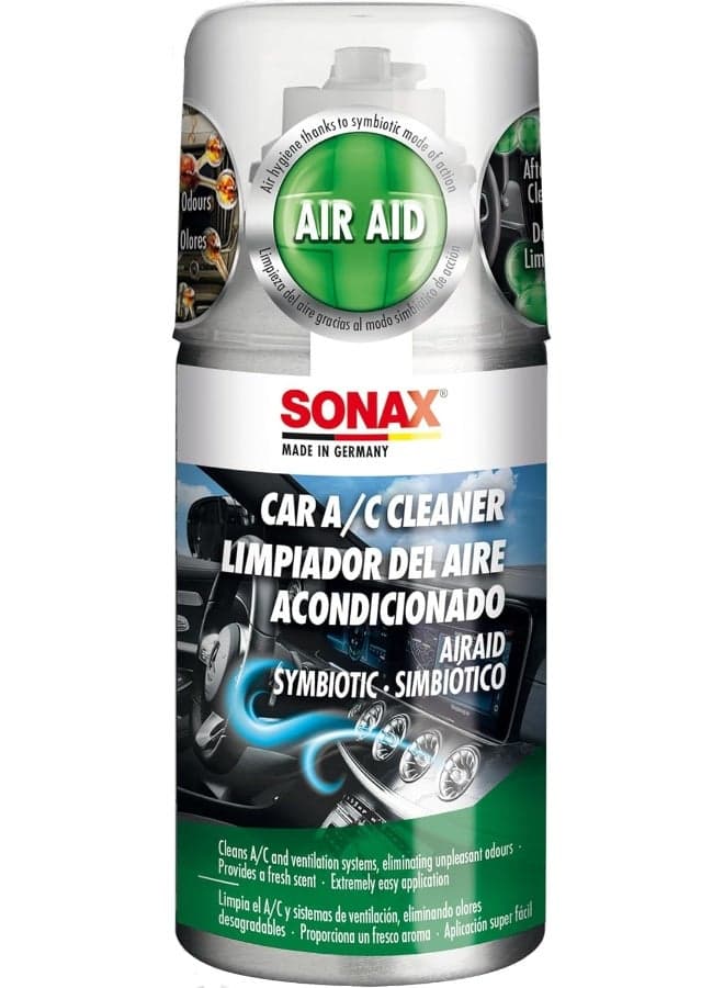 Sonax Car A/C Cleaner Spray - Fast-Acting Air Conditioner Cleaner for Car Ventilation, Odor Removal, and Long-Lasting Freshness