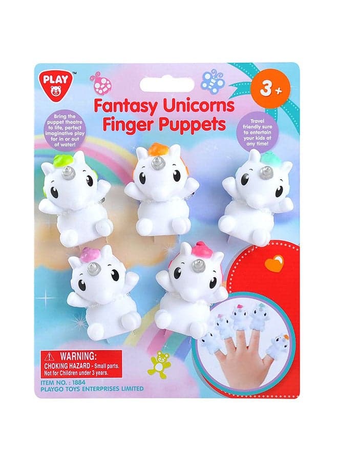 Fantasy Unicorns Finger Puppets