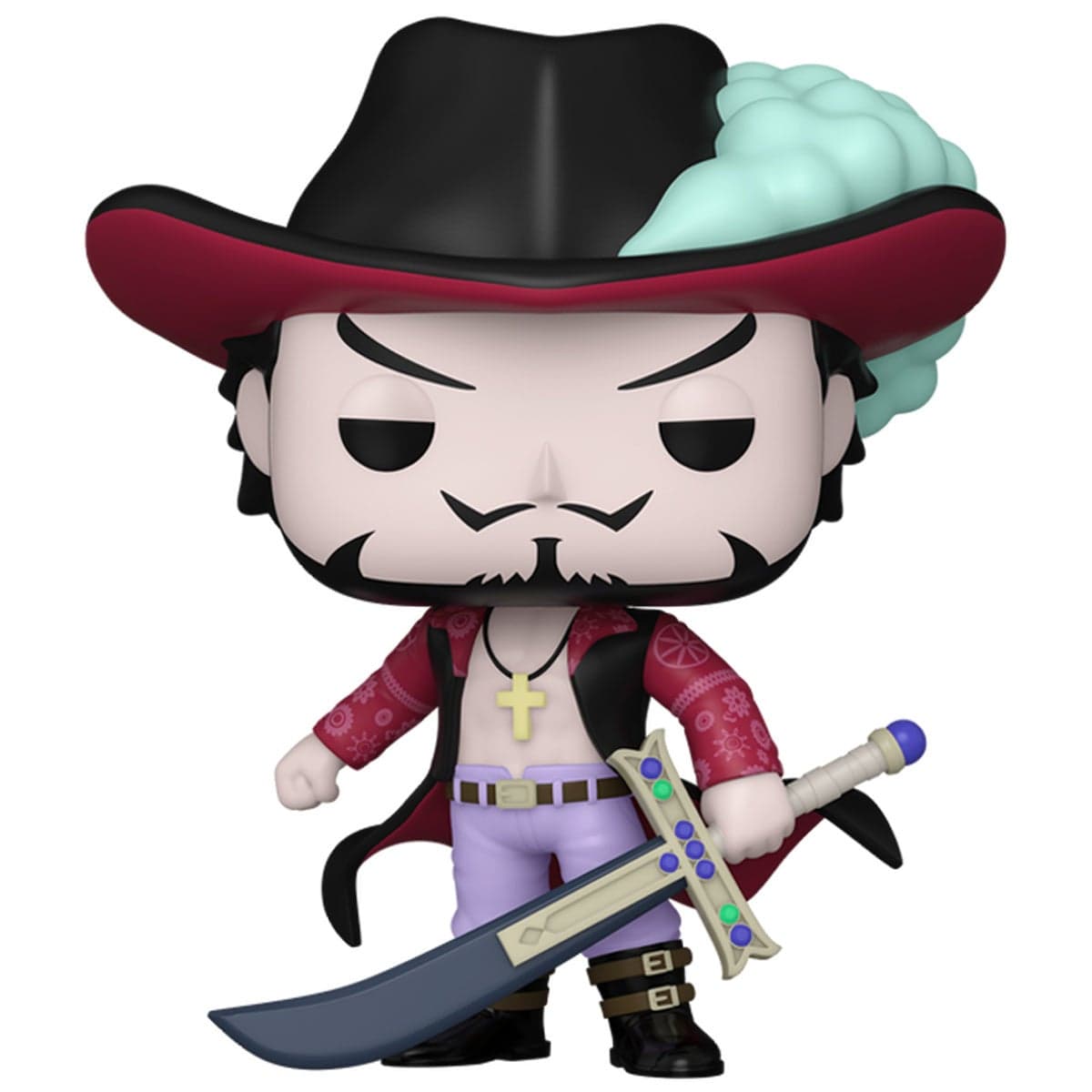 Funko Pop! Animation: One Piece - Dracule Mihawk - One Piece - Collectable Vinyl Figure - Gift Idea - Official Merchandise - Toys for Kids & Adults