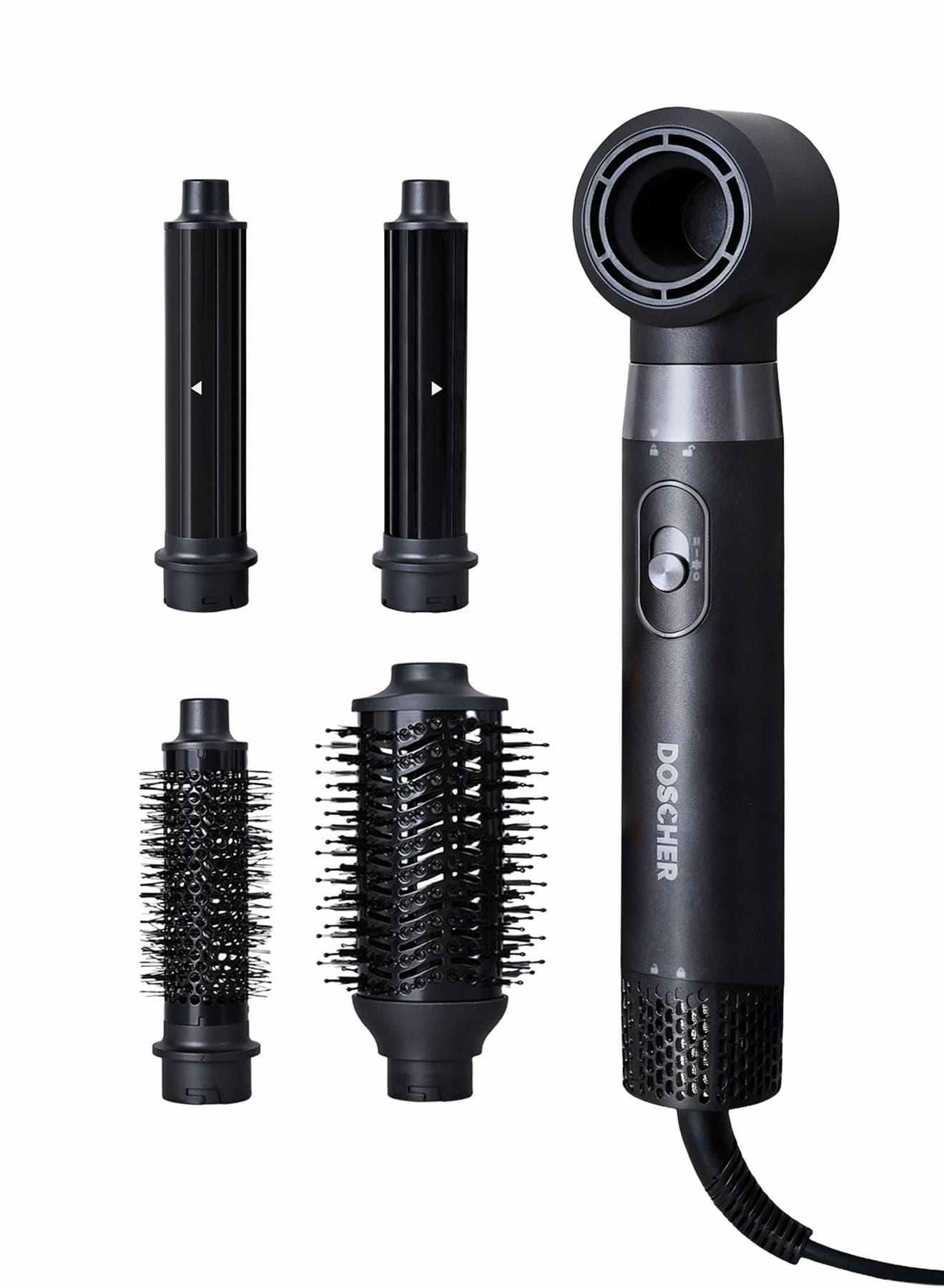 5-in-1 Hair Dryer Brush , 1000W Ionic Multi-Functional Blow Dryer Brush for Frizz-Free Drying, Curling, Volumizing & Straightening