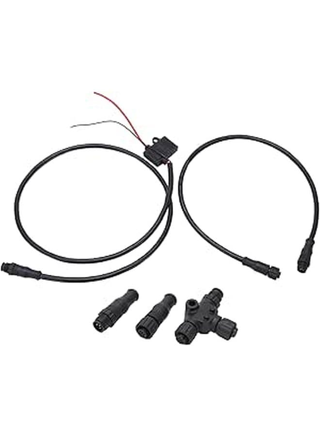 NMEA 2000 Marine Starter Kit 1m Power Cable Male Female T Connector Lowrance Network