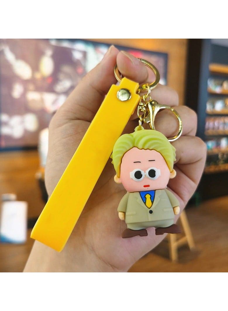 1-Piece Jujutsu Kaisen Nanami Kento Keychain Anime Key Ring Pendant Q Style