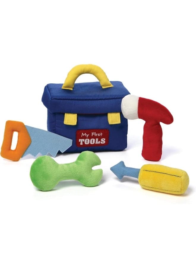 GUND Baby GUND Play Soft Collection, My First Toolbox 5-Piece Plush Playset