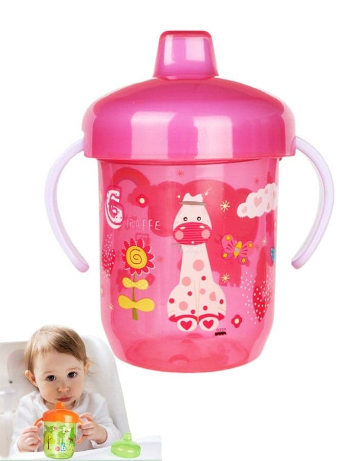 Baby Training Cup, Leak-Proof Spout Cup with Handle for Toddler, 250ml, BPA Free