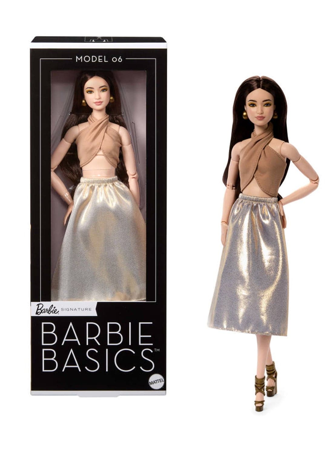 Basics Doll No06 - Brunette Doll