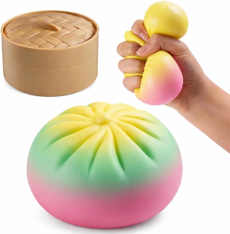 Glitter Dumpling Dumplings for Adults & Kids - Fun, Safe, and Colorful Play